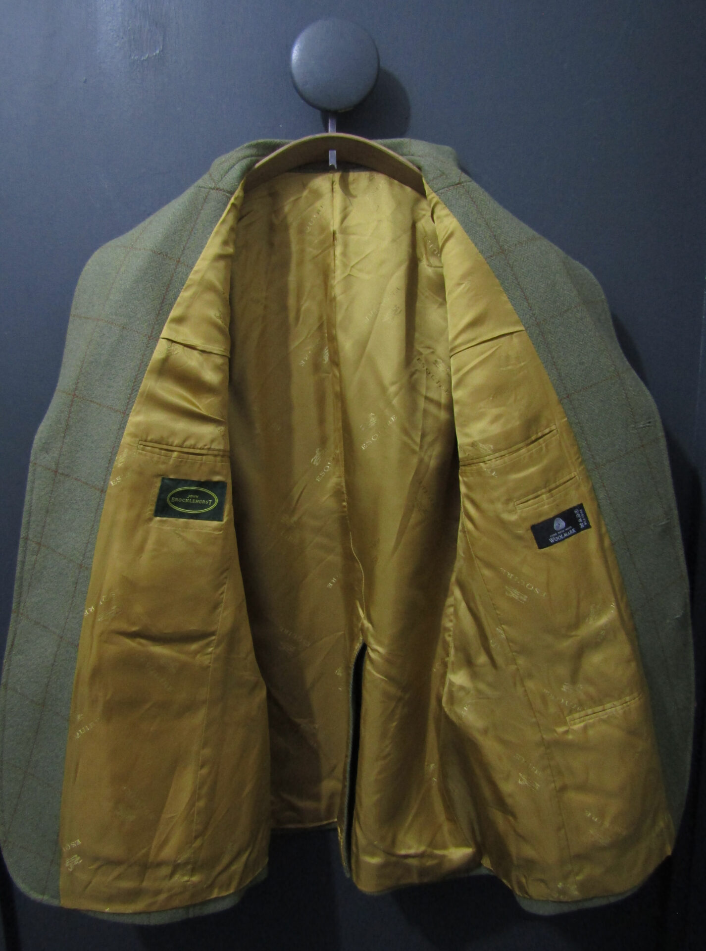 Gurteen Esquire Men's Tweed Jacket | 40 S | Green - Image 3