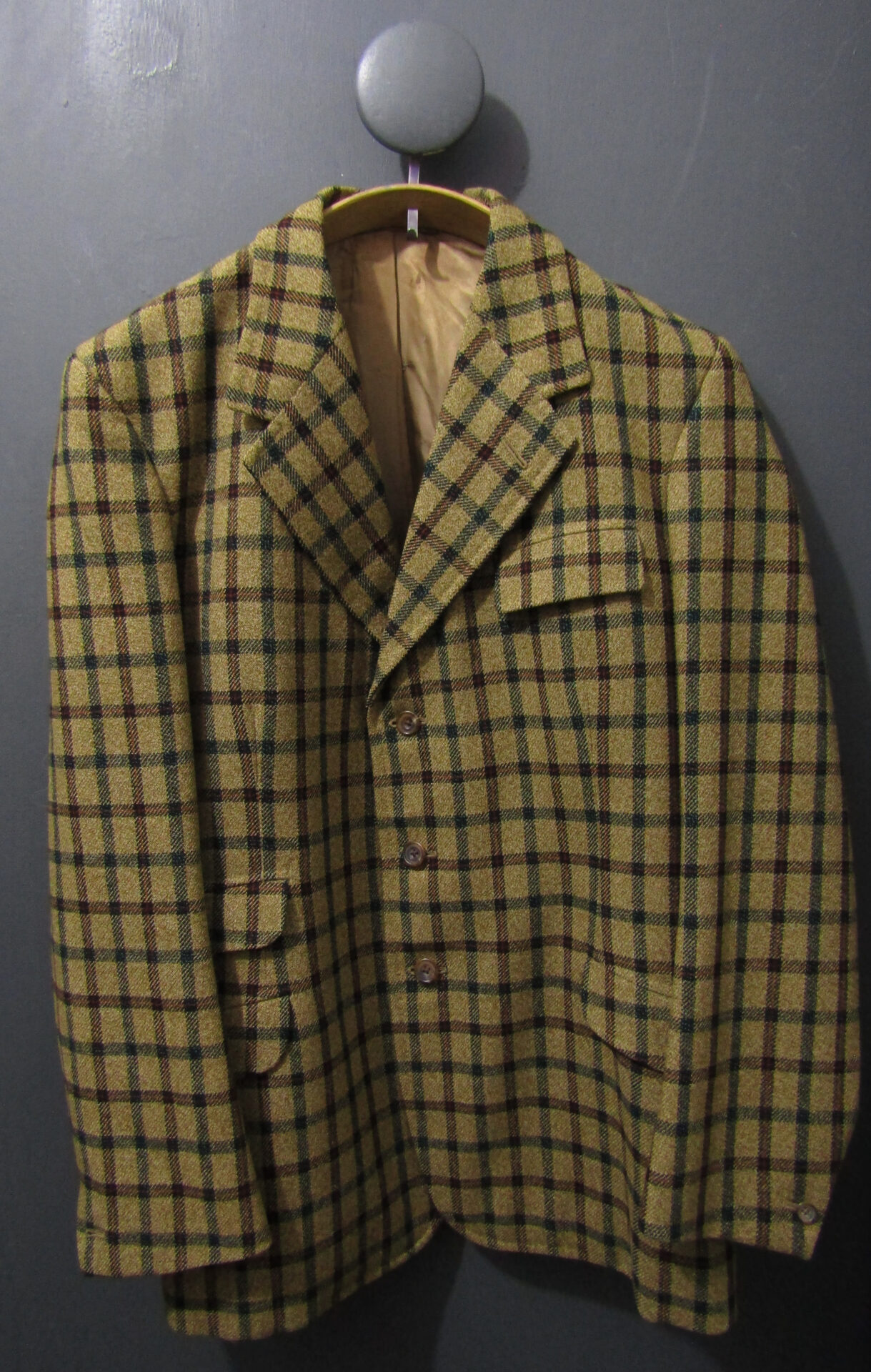 Vintage Men's Tweed Jacket | 40 | Brown