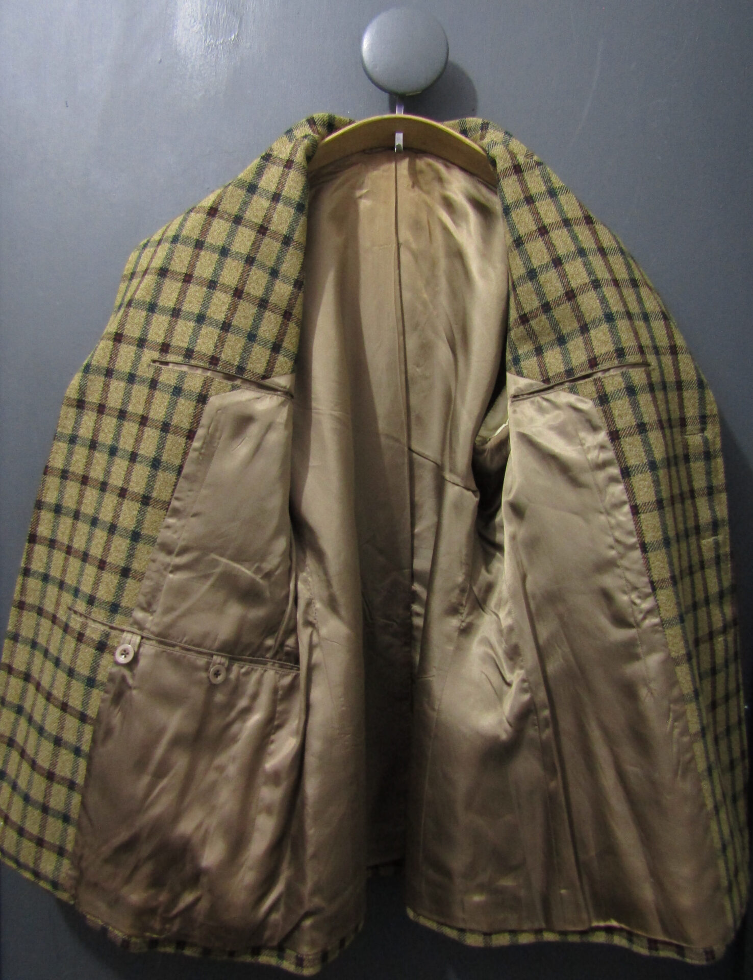 Vintage Men's Tweed Jacket | 40 | Brown - Image 3