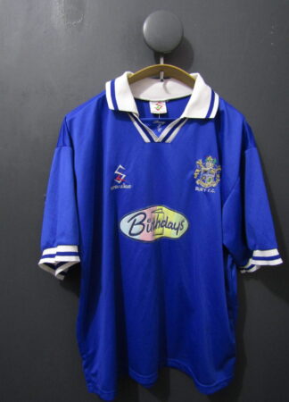 Bury F.C. 1997-98 Away shirt | XL | Super league | Blue