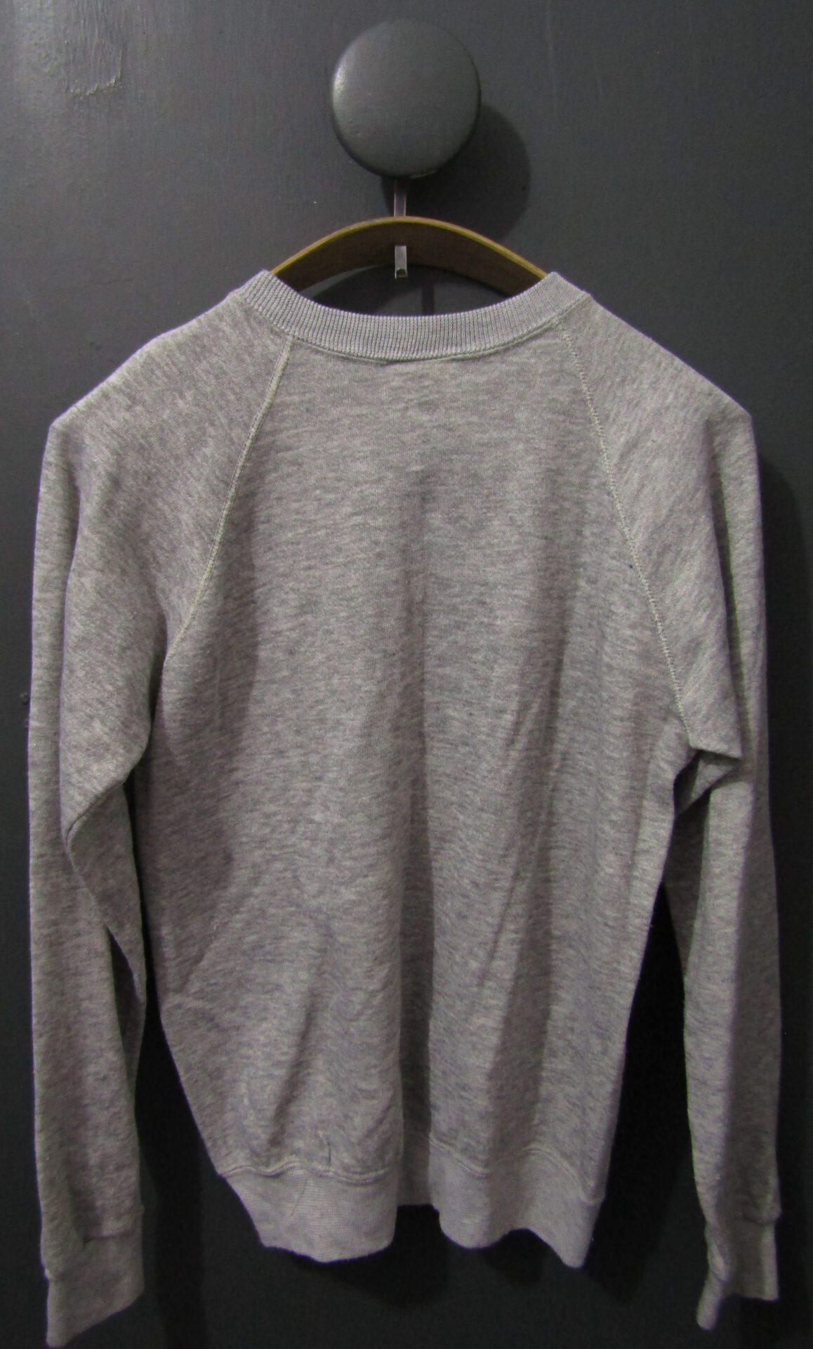 Vintage 70's Disney Casuals Mickey Mouse Sweatshirt | Adult Medium (38-40) | Grey marl - Image 2
